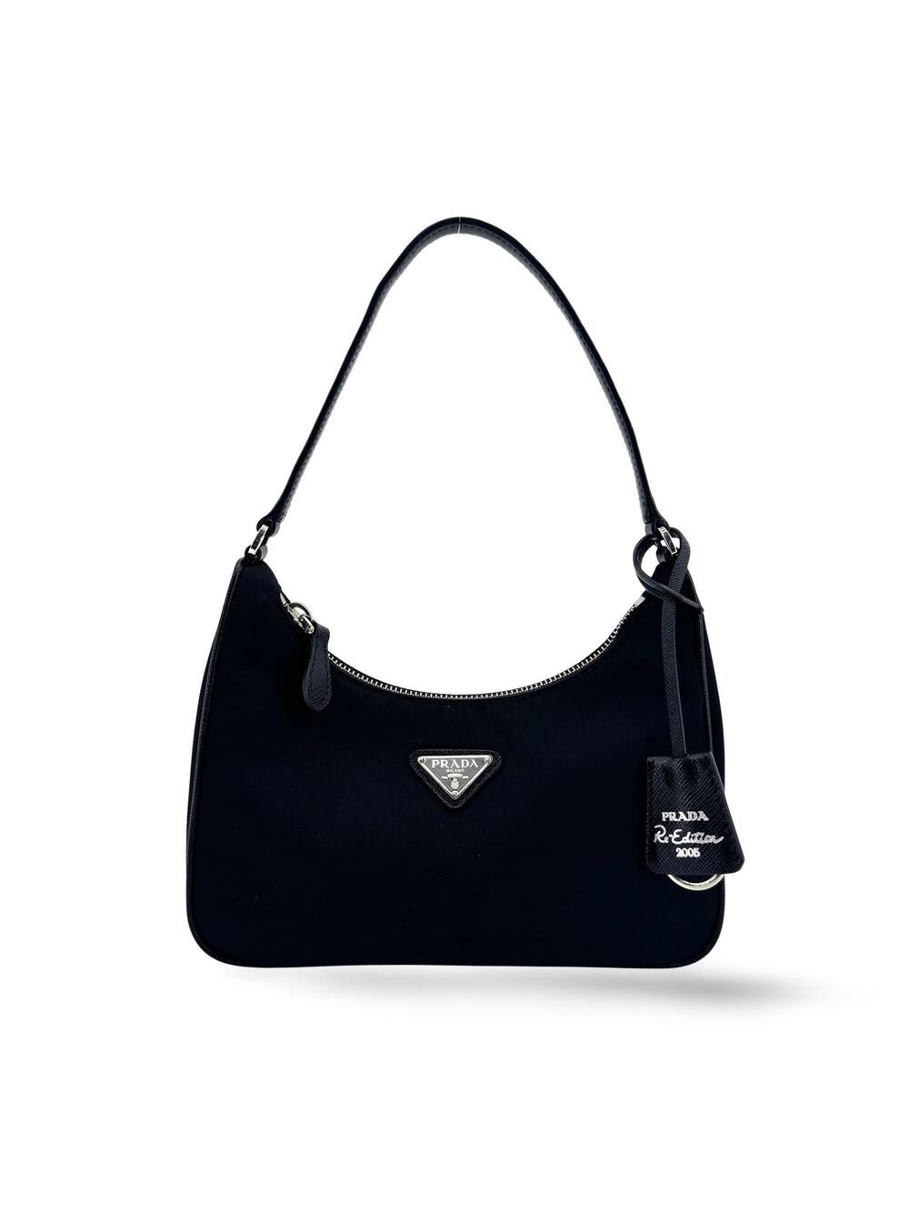 Prada Re-Edition Re-Ylon Mini Bag Black #362703P82B